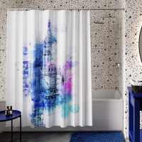 Штора для ванной WasserKRAFT Lossa SC-81103